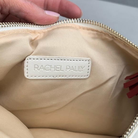 Rachel‎ Pally Clutch, flip over, reversible flip, floral design and tassel. - Picture 5 of 6